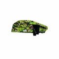 Green Buttercup Ponytail Cap & Badge Reel