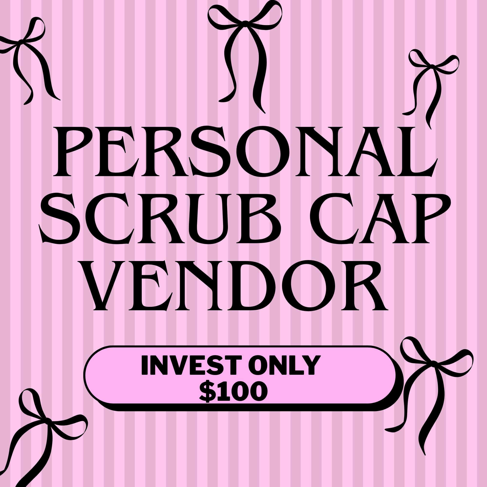Scrub Cap Vendor + Bonus  Tips✨