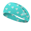 Blue Hearts Headband