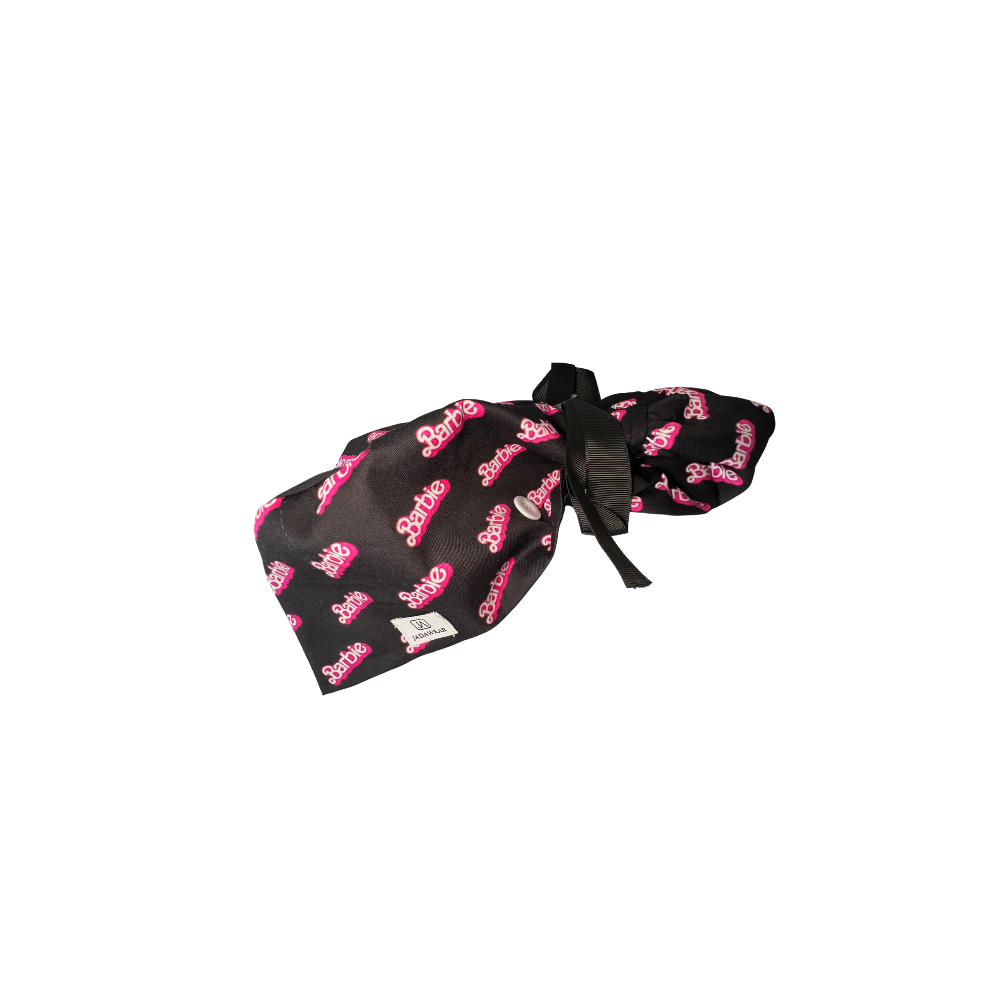 Bold Barbie & Ponytail Scrub Cap