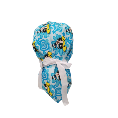 Sweet Bubbles Ponytail Scrub Cap