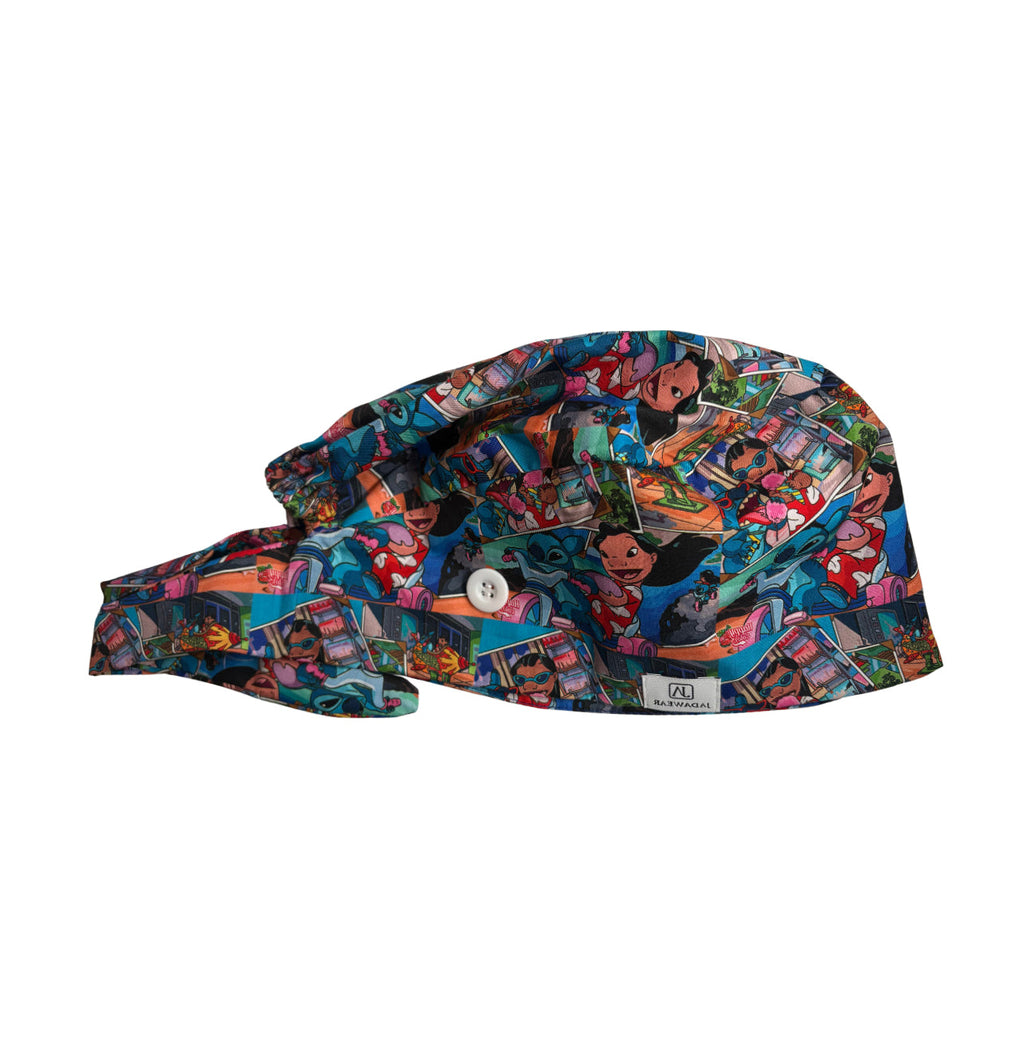 Pop Culture Luxe Scrub Cap & Badge Reel