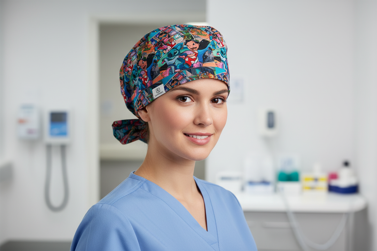 Pop Culture Luxe Scrub Cap